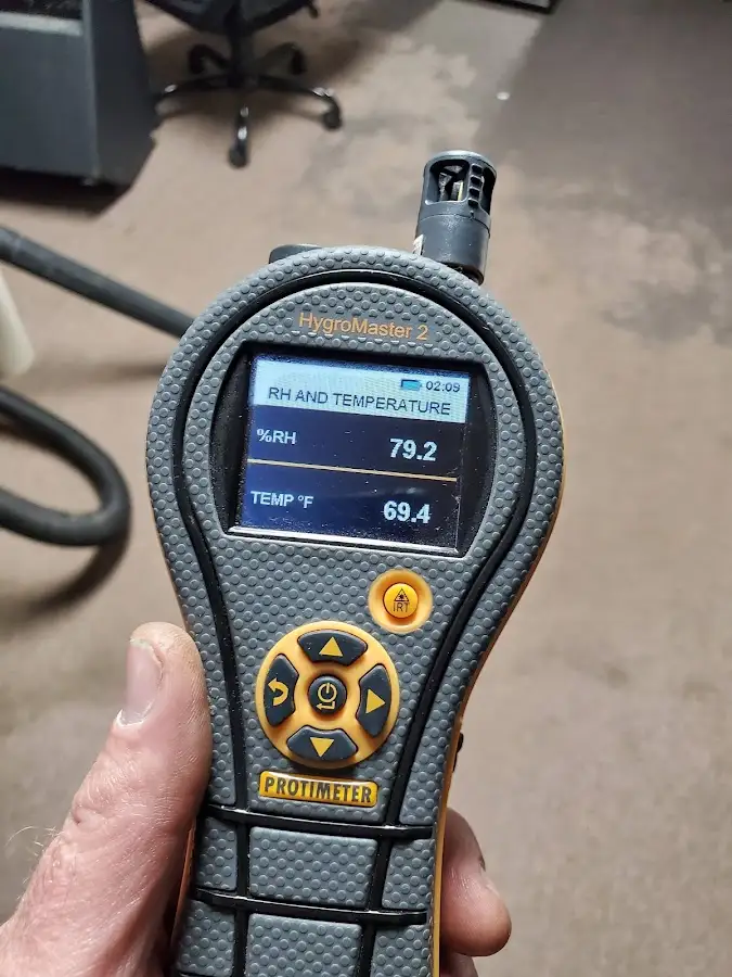 Moisture meter humidity assessment for Mold Remediation & Removal in Winfield